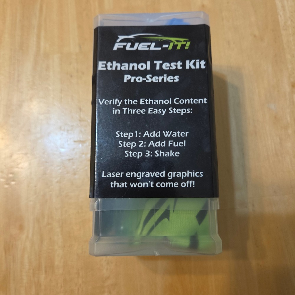 Fuel-It! Pro-Series Ethanol Content Test Kit E85 Fuel Quality Tester New